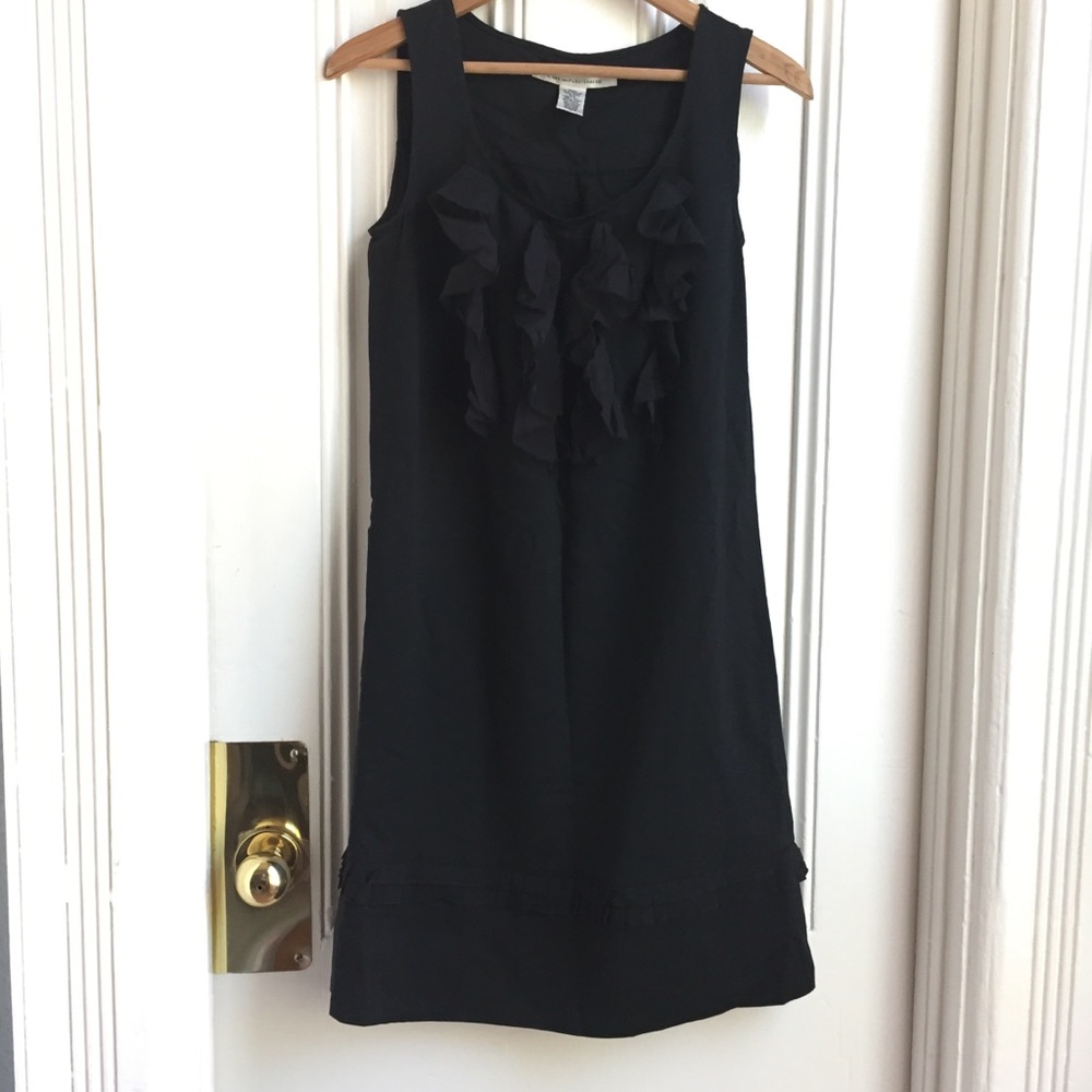 Diane von Furstenberg DVF Demeta Black Shift Dress - Picture 3 of 7